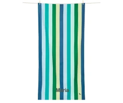 Toalla Playa Large Microfibra Summer Cool Lagoon Personalizable