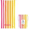 Toalla Playa Large Microfibra Summer Peach Sunrise Personalizable