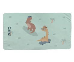 Toalla Playa Microfibra Cool Dinos Personalizable