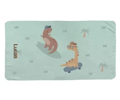Toalla Playa Microfibra Cool Dinos Personalizable