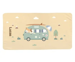 Toalla Playa Microfibra Surf Van Personalizable