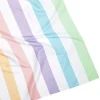 Toalla Playa XXL Microfibra Cabana Rainbow Pastel Personalizable
