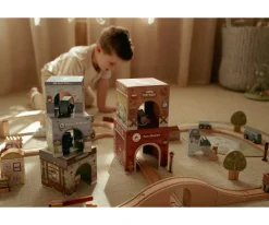 Torre Encajable Ciudad con Coches