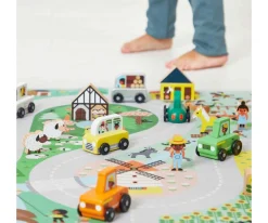 Tractor de Madera Campiña Cross Roads