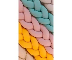 Trenza Protector Algodón Mostaza 180 cm