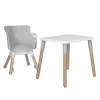 Trona 2 en 1 Mesa y Silla Infantil Kombo Grey