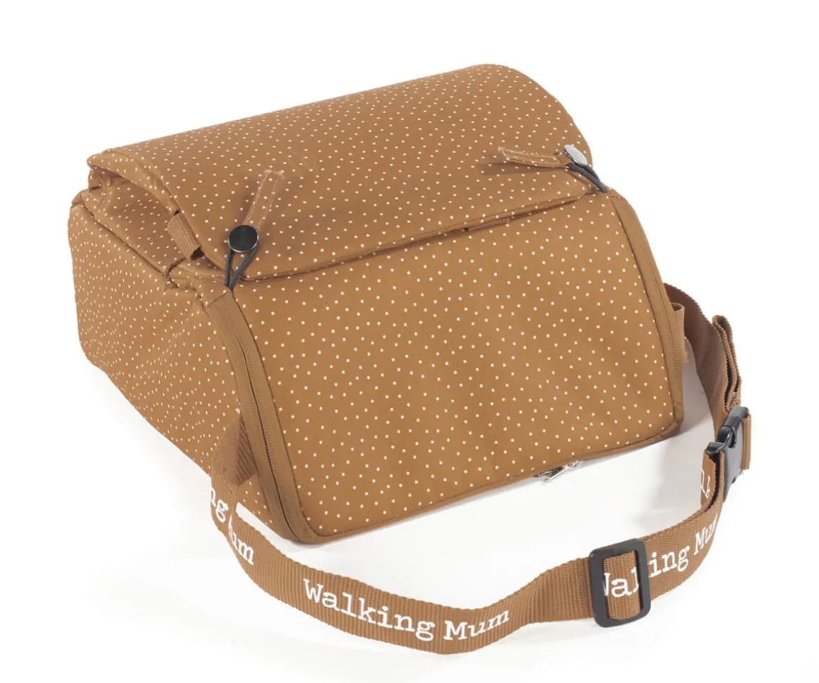 Trona Portátil Lunares Poppy Canela