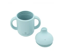 Vajilla 7 Piezas Silicona Blue