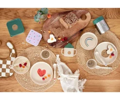 Vajilla Infantil 4 Piezas Happy Rascals Heart