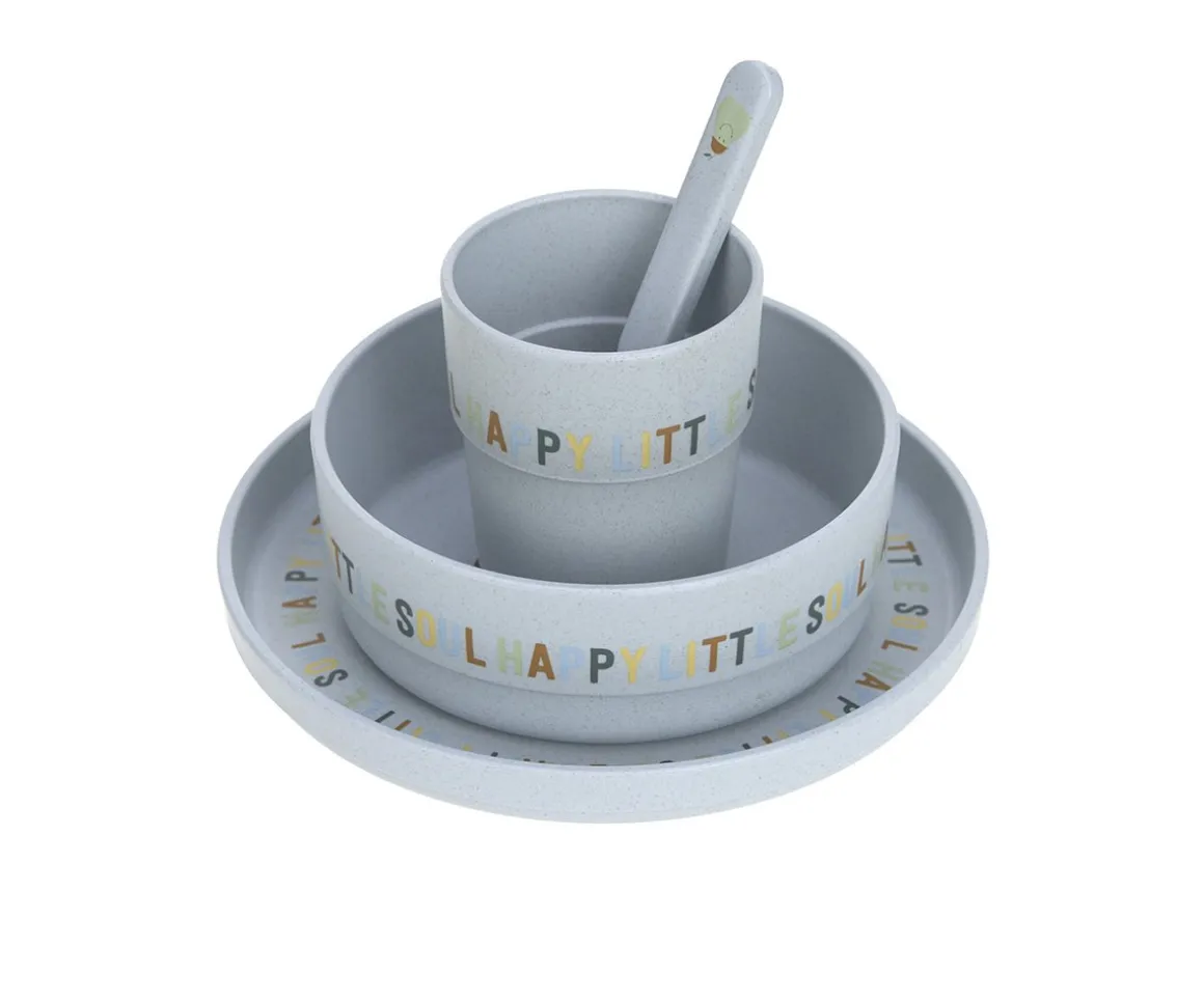 Vajilla Infantil 4 Piezas Happy Fruits Lemon