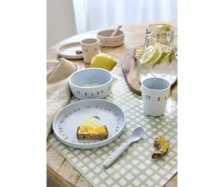 Vajilla Infantil 4 Piezas Happy Fruits Lemon