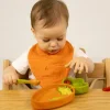 Vajilla Infantil Plato y Cuchara de Madera Cathy The Carrot
