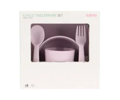 Vajilla Infantil Tutete Lilac
