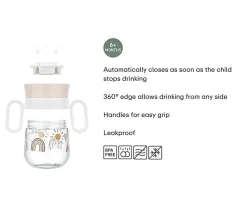 Vaso Antiderrame 360º Mio Little Farm 200 ml