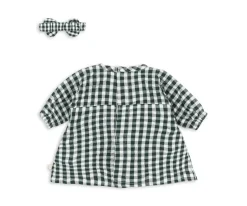 Vestido para Muñeca Green Check