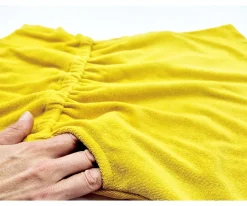 Vestido Rizo Mostaza