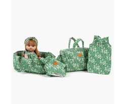 Vestido y Diadema Ida Liberty Capel Verde Émile & Ida para Muñecos Gordis