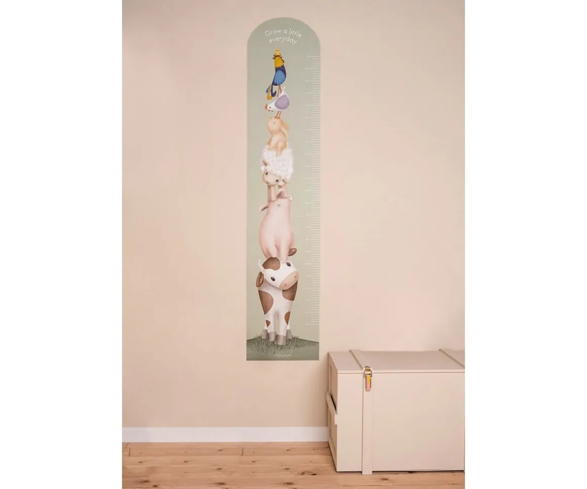 Vinilo Medidor Altura Little Farm