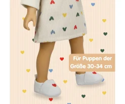 Zapatillas para Muñecos con Corazón